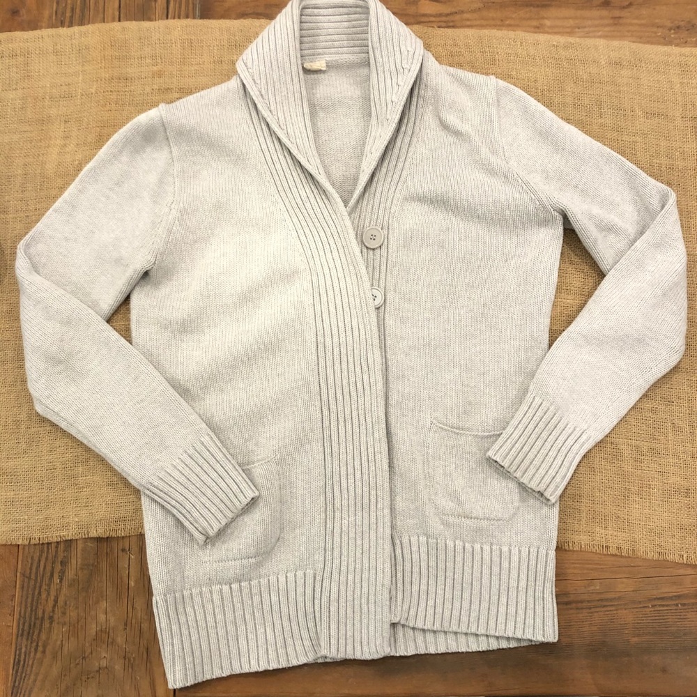 Jcrew shawl collar sweater